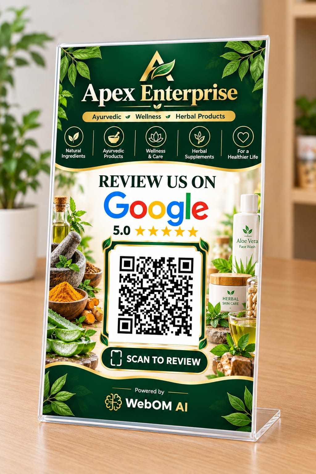 Standing Magic QR example for Apex Enterprise